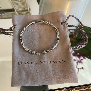 David Yurman cable buckle bracelet 4mm